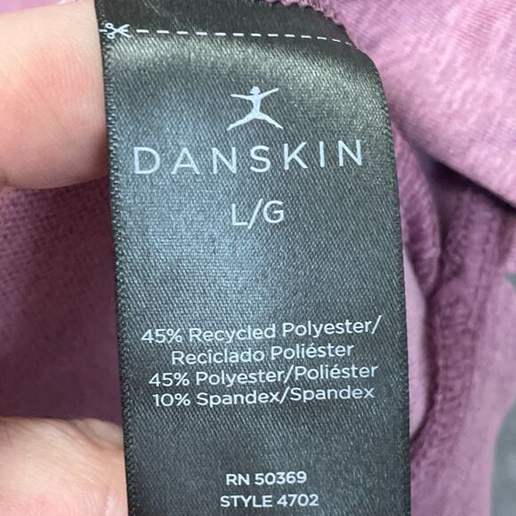 Danskin Women's L Hoodie Pink H1003 - Picture 2 of 5